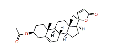 (20R)-3b-Acetyl-20-hydroxycholest-5,22-dien-24-oic acid gamma-lactone
